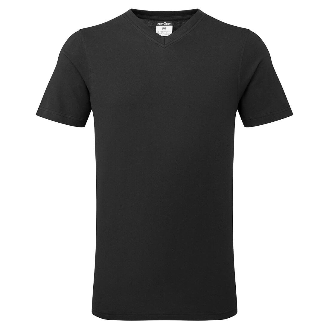 Portwest V-Neck Cotton T-Shirt B197