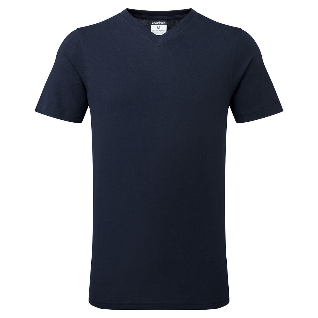 Portwest V-Neck Cotton T-Shirt B197
