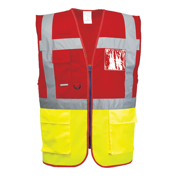 Paris Hi-Vis Contrast Executive Safety Vest  C276