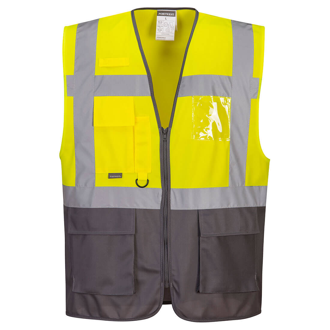 Warsaw Hi-Vis Contrast Executive Safety Vest  C476
