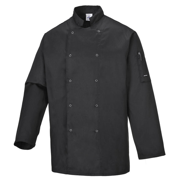 Suffolk Chefs Jacket Long Sleeve C833