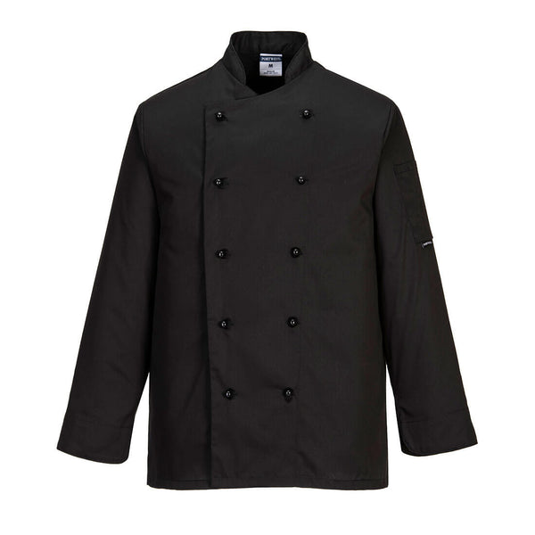 Somerset Chefs Jacket Long Sleeve C834