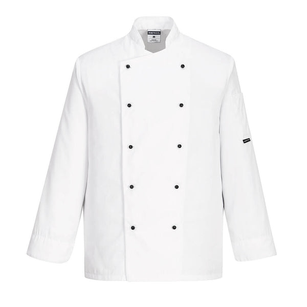 Somerset Chefs Jacket Long Sleeve C834