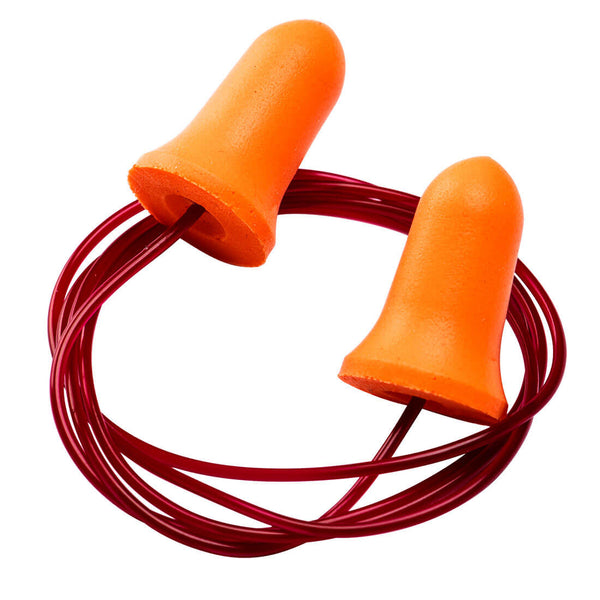 Bell Comfort PU Foam Ear Plugs Corded (200 Pairs) EP09