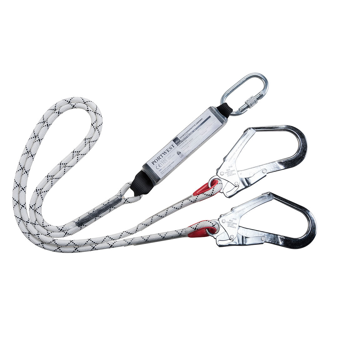 Double Kernmantle 1.8m Lanyard With Shock Absorber FP55
