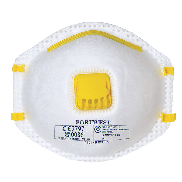 FFP1 Valved Respirator (Pk10) P101