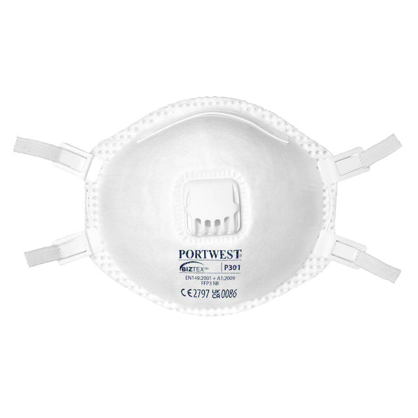 FFP3 Valved Respirator (Pk10) P301