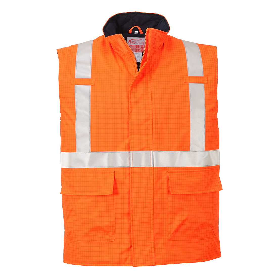 Portwest Flame Resistant Hi-Vis Bodywarmer S776