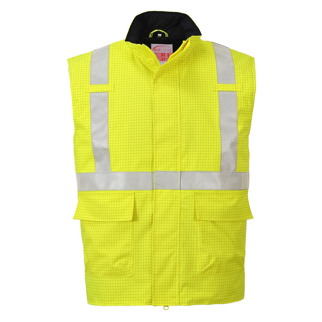 Portwest Flame Resistant Hi-Vis Bodywarmer S776