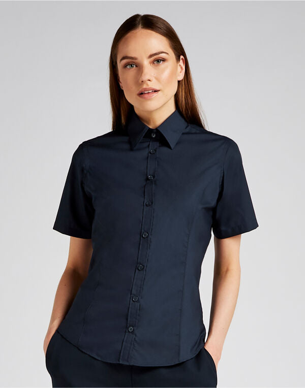 Kustom Kit Tailored Fit Short Sleeve Business Shirt KK742F KK742F