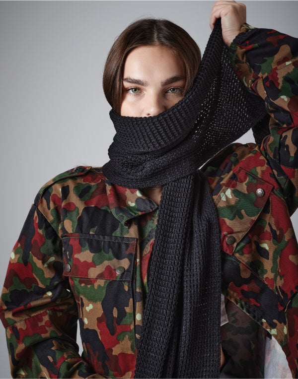 Beechfield  Classic Waffle Knit Scarf B424 B424