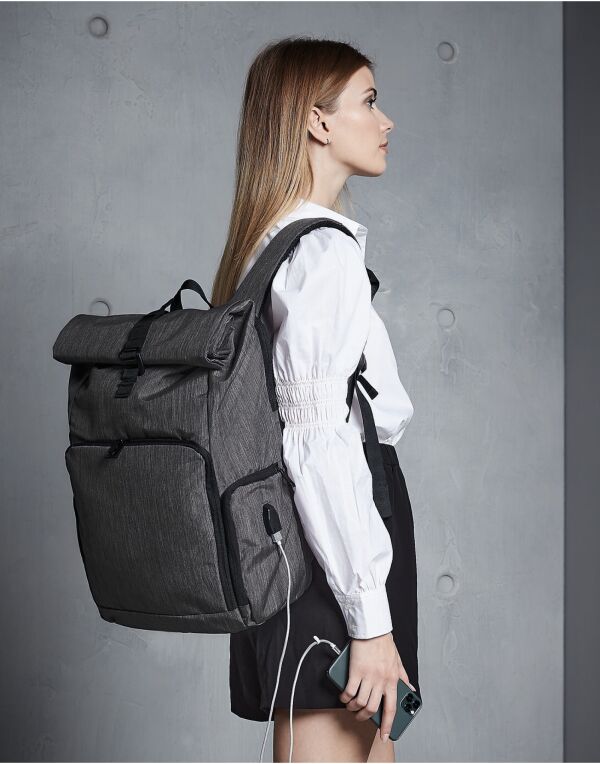 Quadra Q-Tech Charge Roll-Up Backpack QD995 QD995