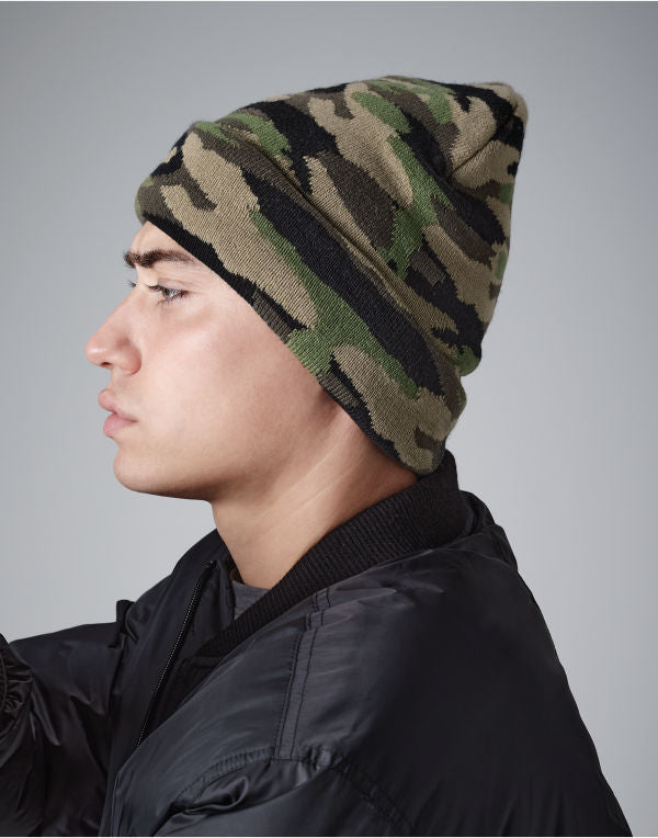 Beechfield  Camo Cuffed Beanie B419 B419