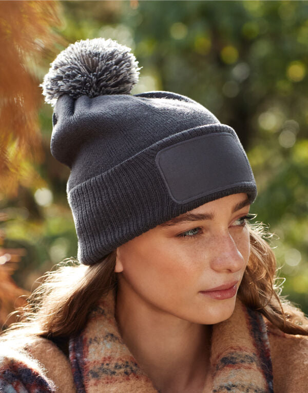 Beechfield  Snowstar® Patch Beanie B443 B443