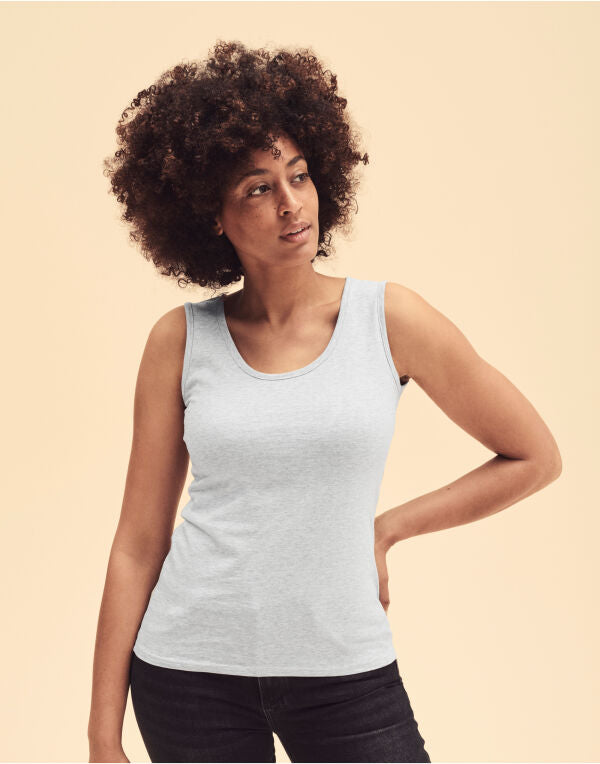 Fruit Of The Loom Ladies' Valueweight Athletic Vest 61376 61376