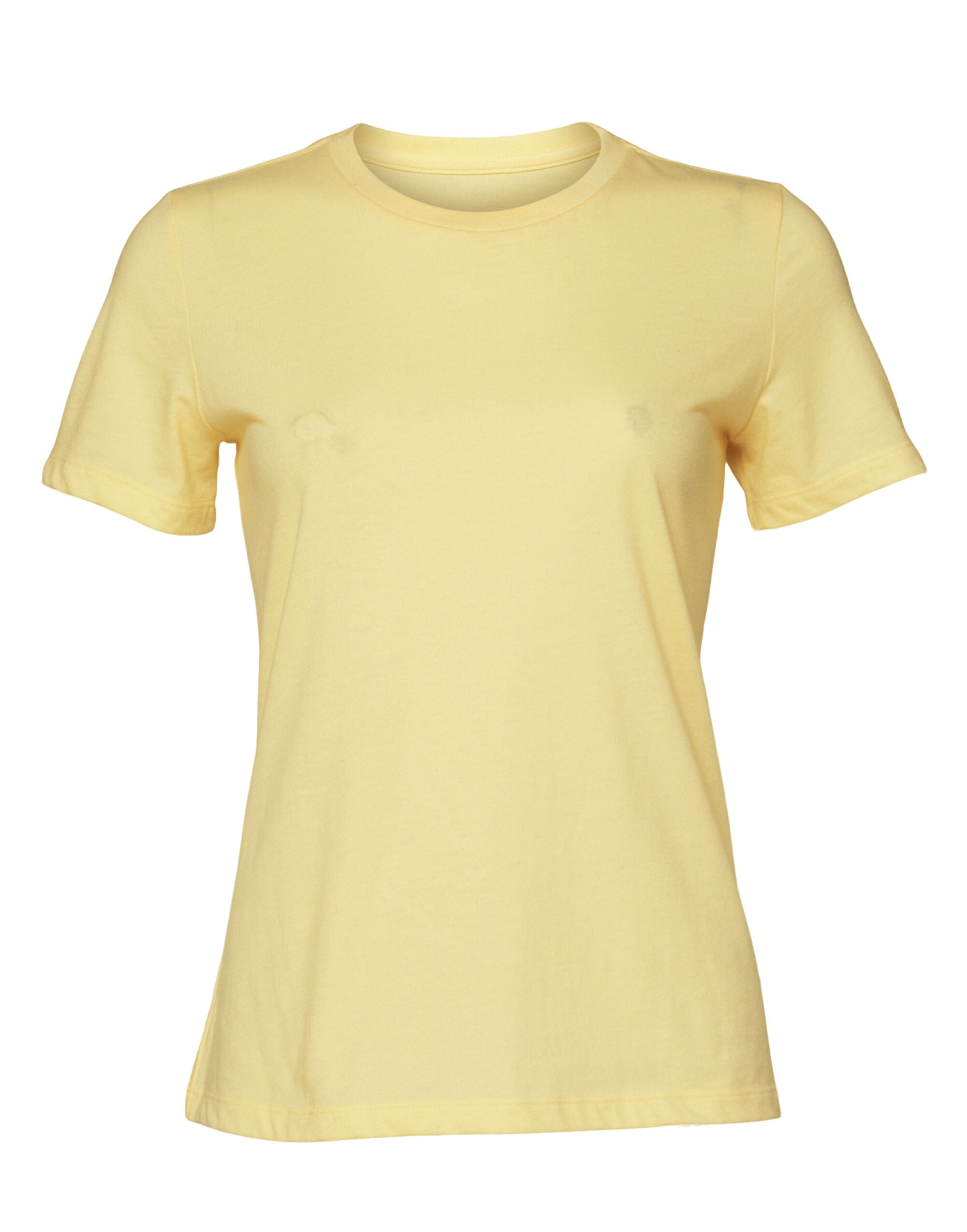 Bella Women's Relaxed Heather Jersey Short Sleeve Tee BE6400CVC
