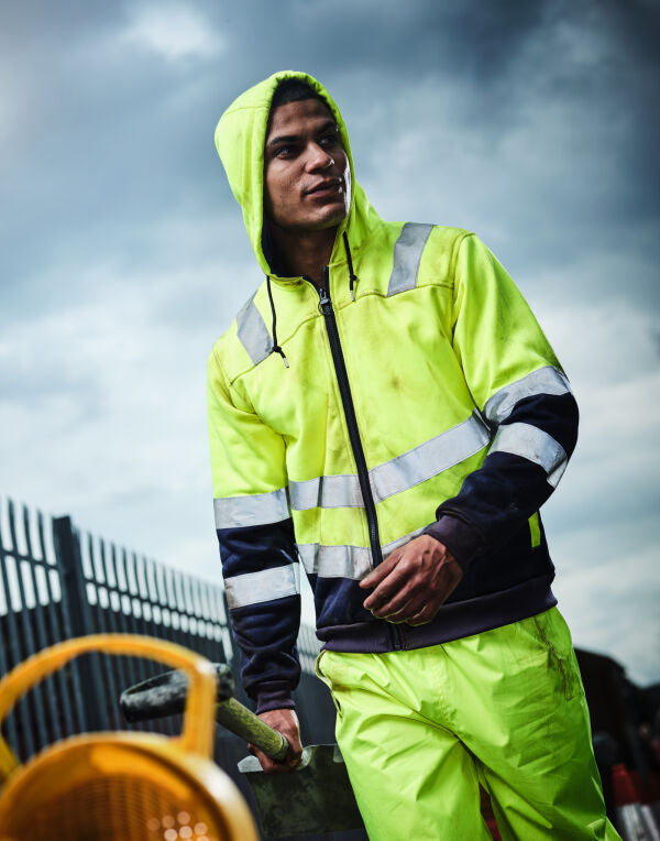 Regatta High Visibility Pro Hi Vis Full Zip Hoodie TRF625 TRF625