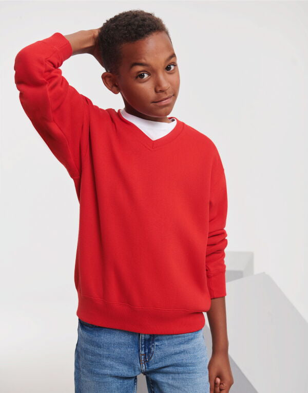 Russell Kids V-Neck Sweatshirt 272B 272B