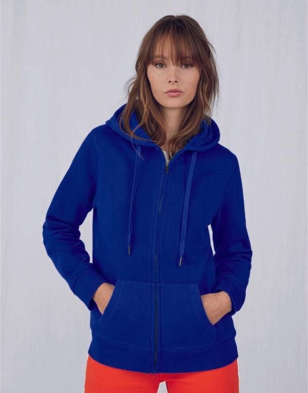 B&C QUEEN Zipped Hood_° WW03Q WW03Q