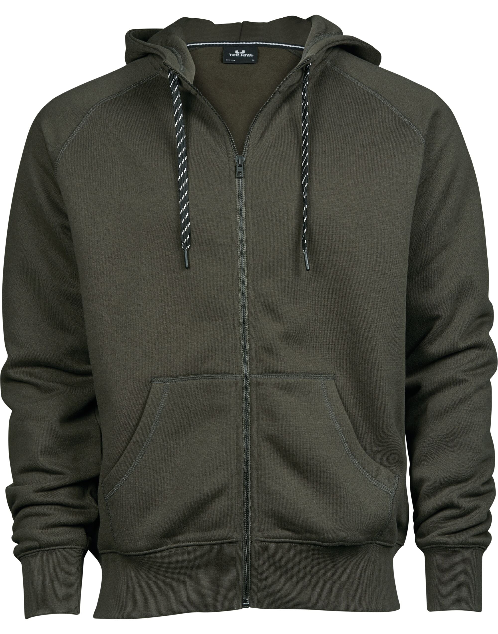 Tee Jays Men's Fashion Full Zip Hoodie TJ5435