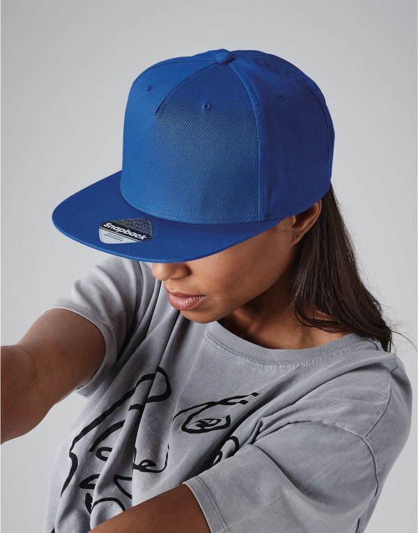 Beechfield  5 panel Snapback Rapper Cap B610 B610