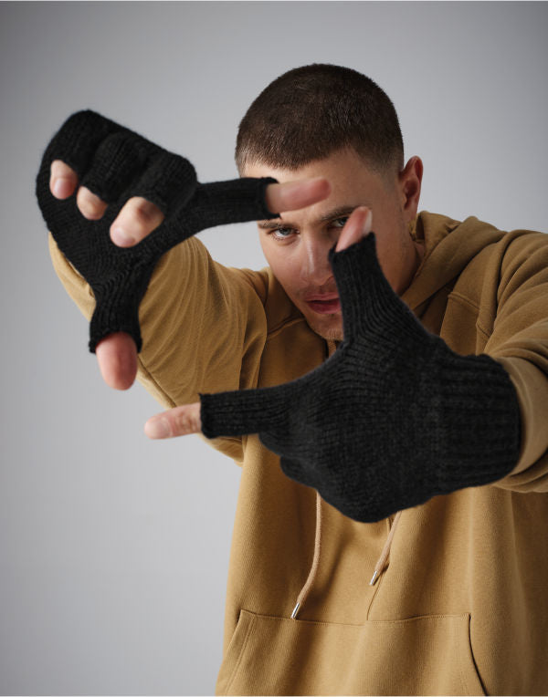 Beechfield  Fingerless Gloves B491 B491