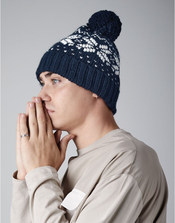 Beechfield  Fair Isle Snowstar® Beanie B456 B456
