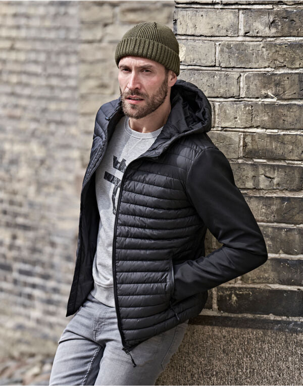 Tee Jays Men's Hooded Crossover Jacket TJ9628 TJ9628