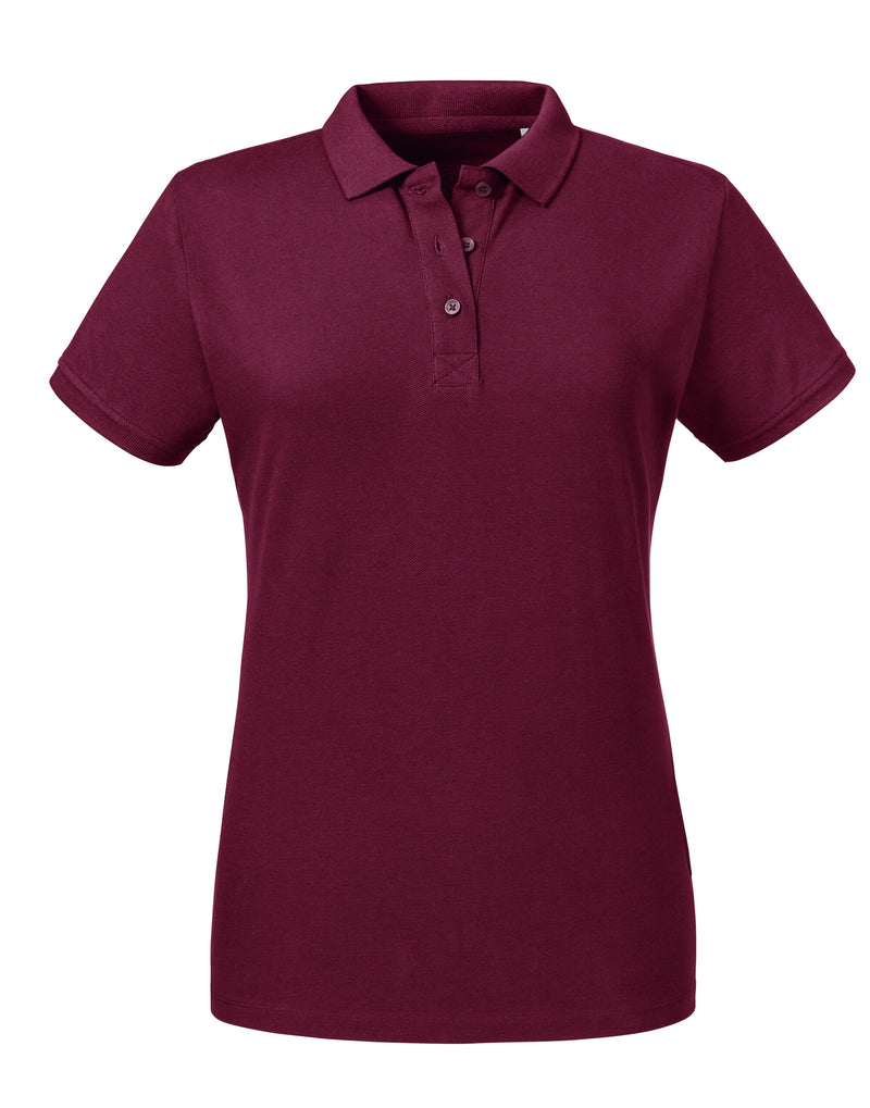 Russell Pure Organic Ladies' Polo R508F