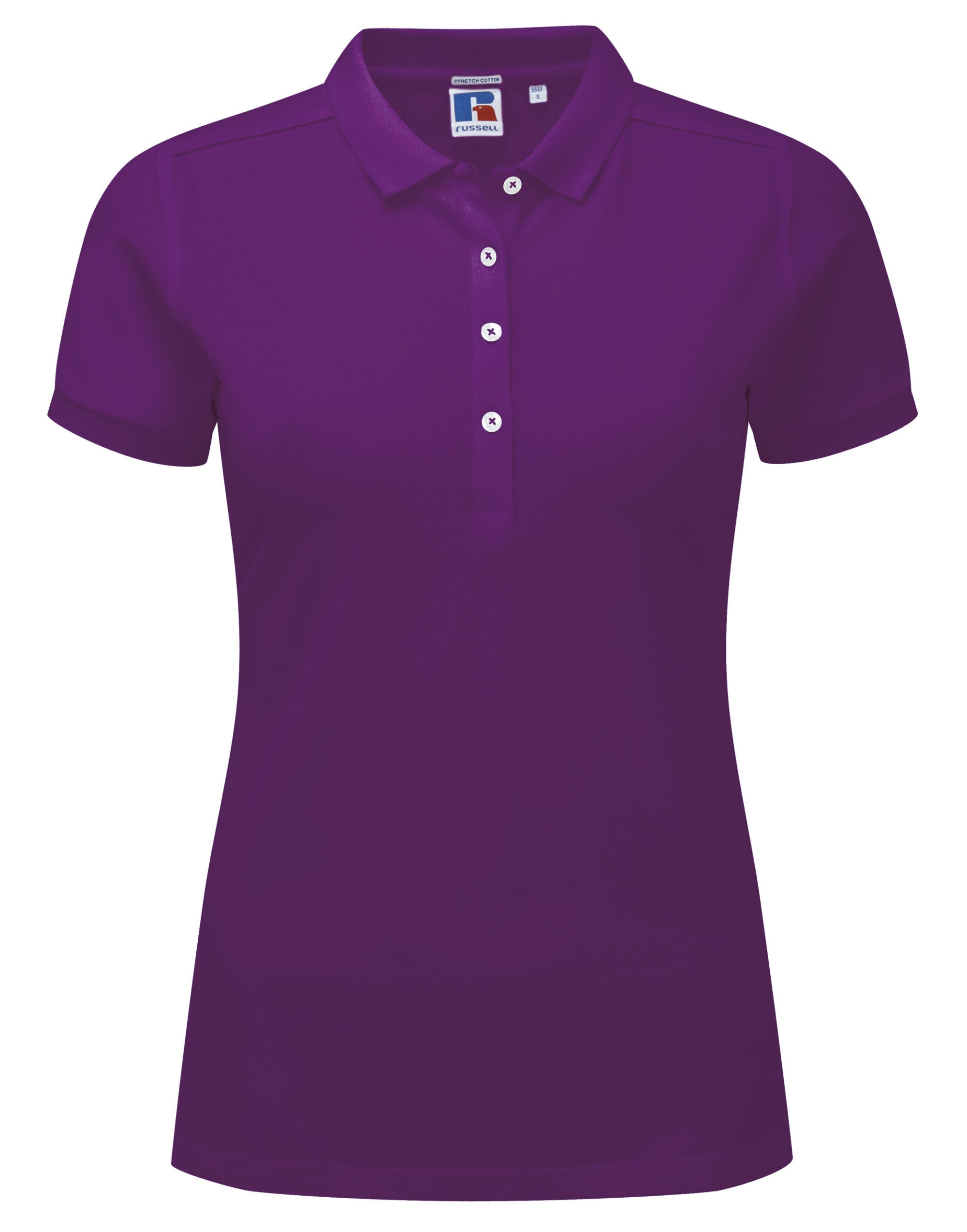 Russell Ladies' Fitted Stretch Polo 566F
