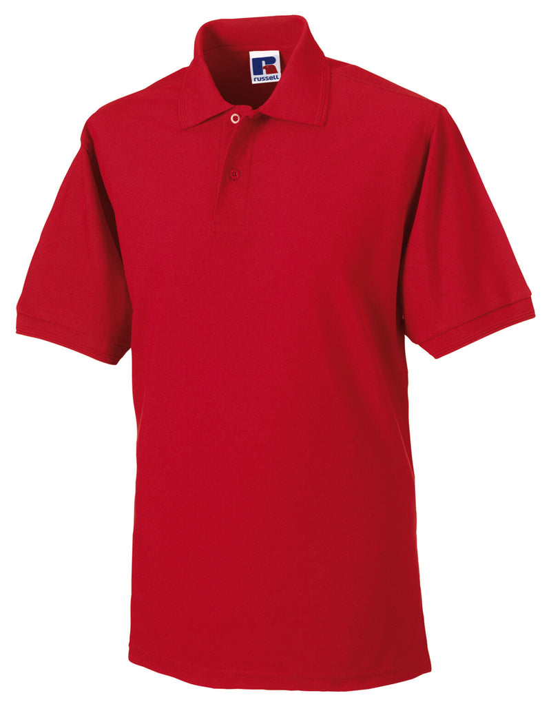 Russell Hardwearing Polycotton Poloshirt 599M