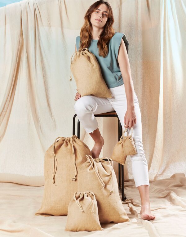 Westford Mill Jute Stuff Bag W415 W415