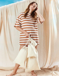 Westford Mill Organic Premium Cotton Stuff Bag W266 W266
