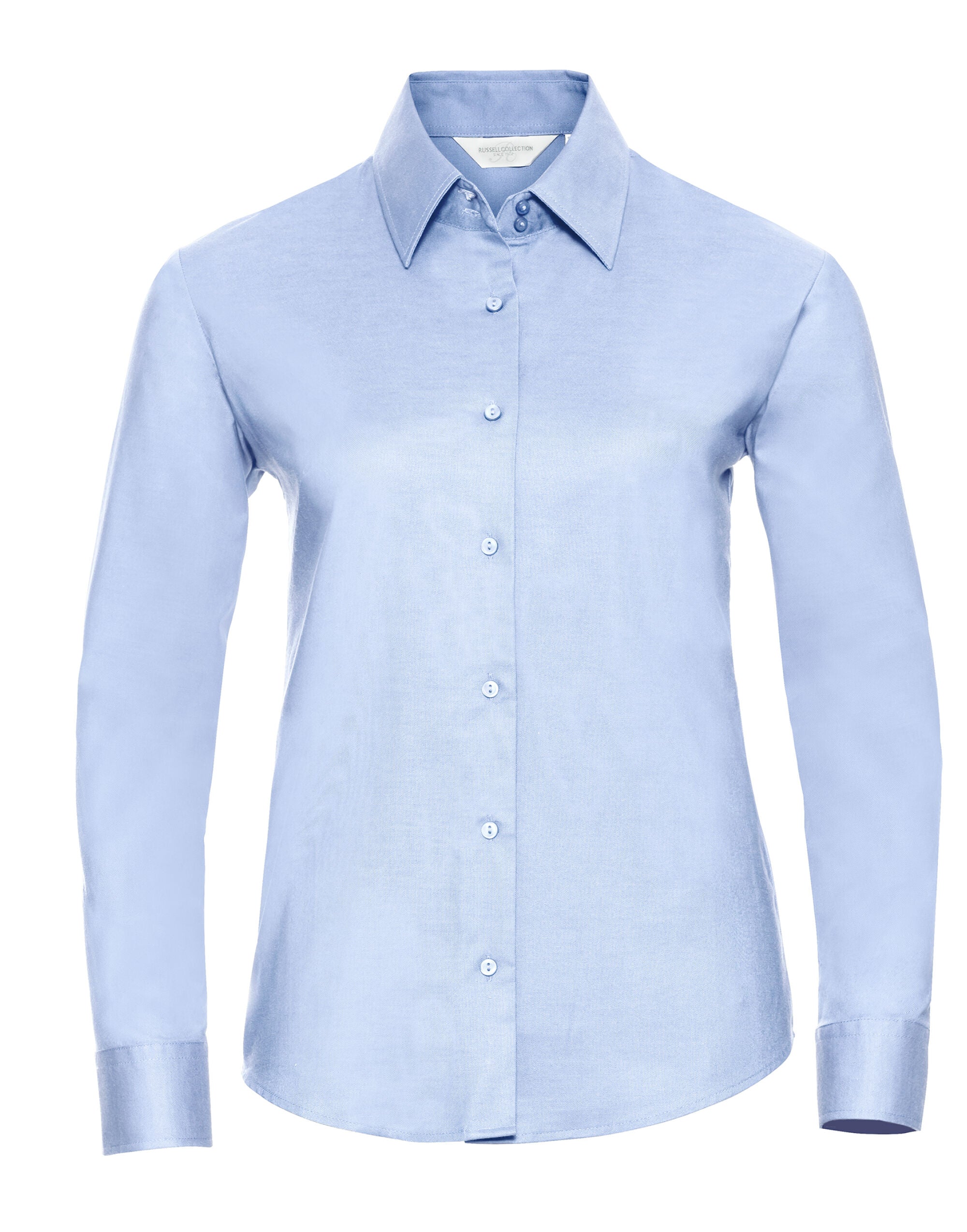 Russell Collection Ladies' Long Sleeve Tailored Oxford Shirt 932F
