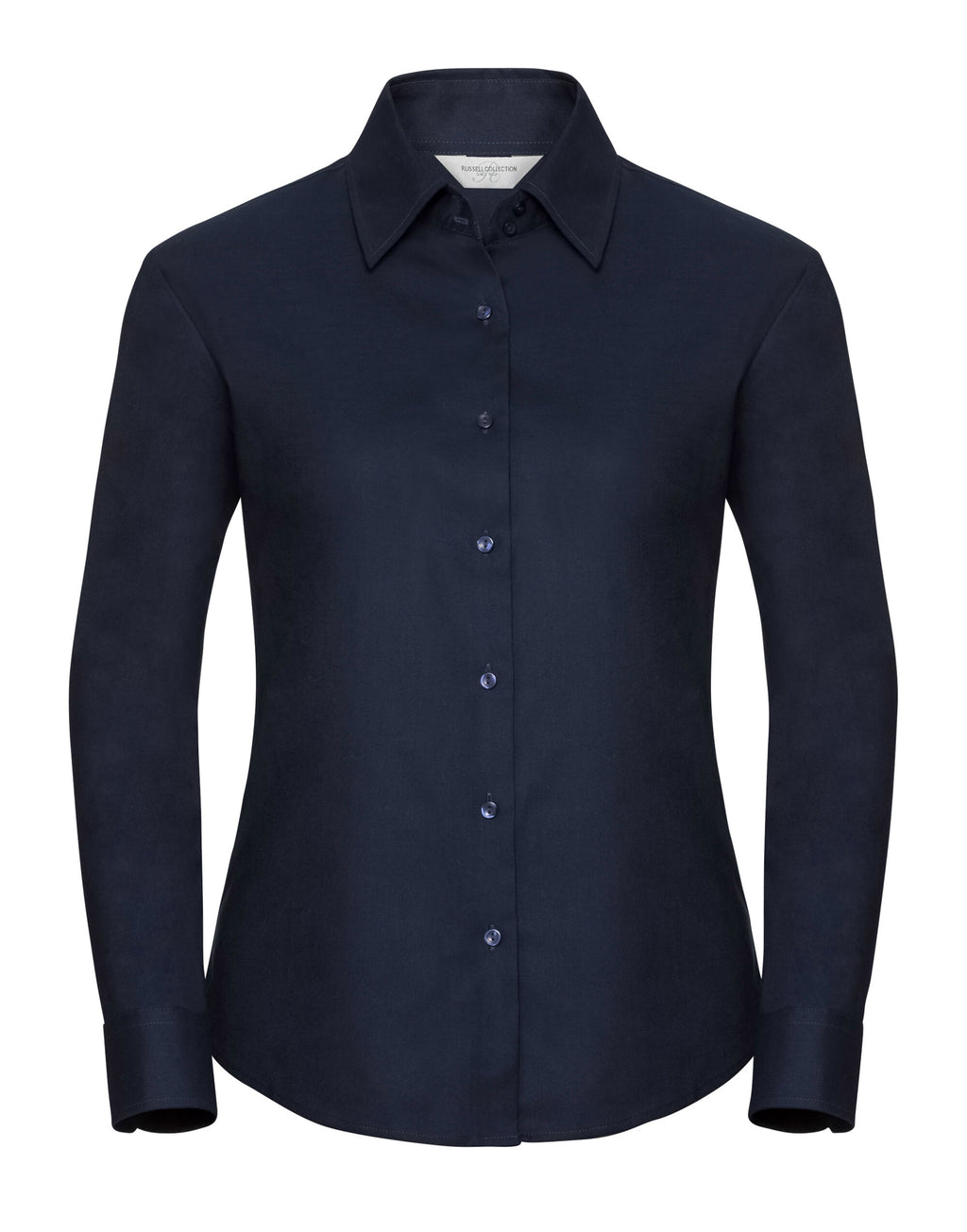 Russell Collection Ladies' Long Sleeve Tailored Oxford Shirt 932F