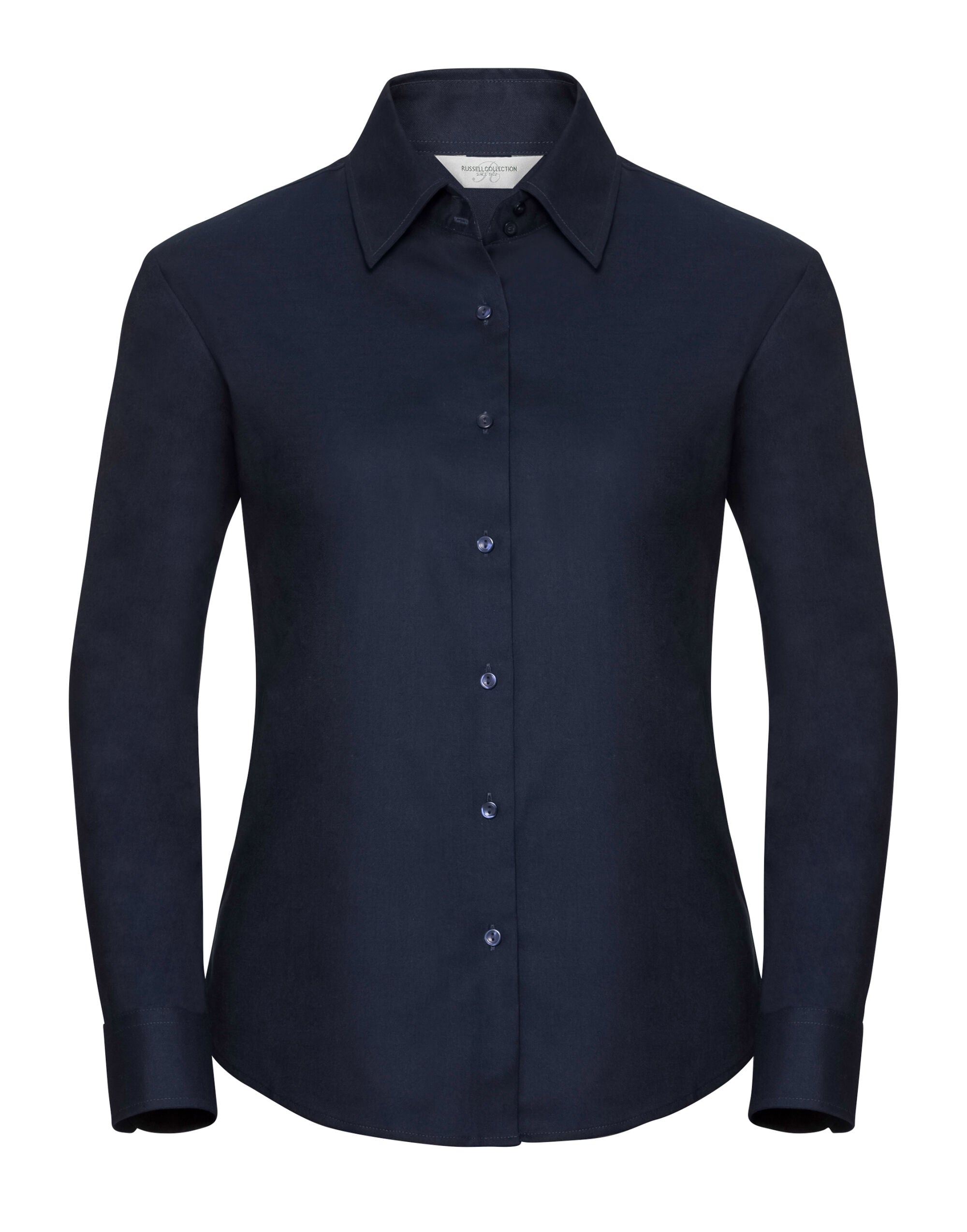 Russell Collection Ladies' Long Sleeve Tailored Oxford Shirt 932F