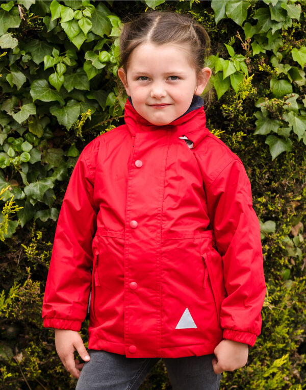 Result Kid's Reversible StormDri 4000 Fleece Jacket R160JY R160JY