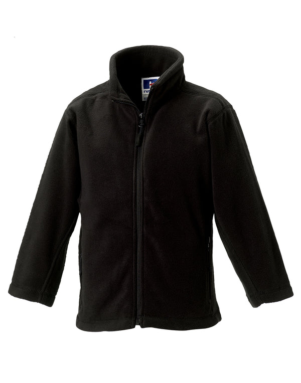 Russell Kids Full Zip Outdoor Fleece 8700B