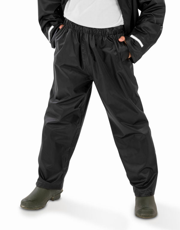 Result Core Junior Rain Trousers R226J R226J