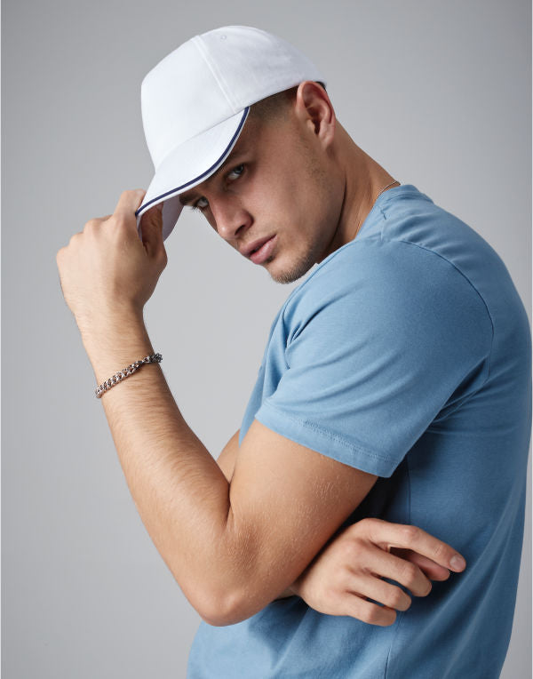 Beechfield  Authentic 5 Panel Cap - Piped Peak B25C B25C