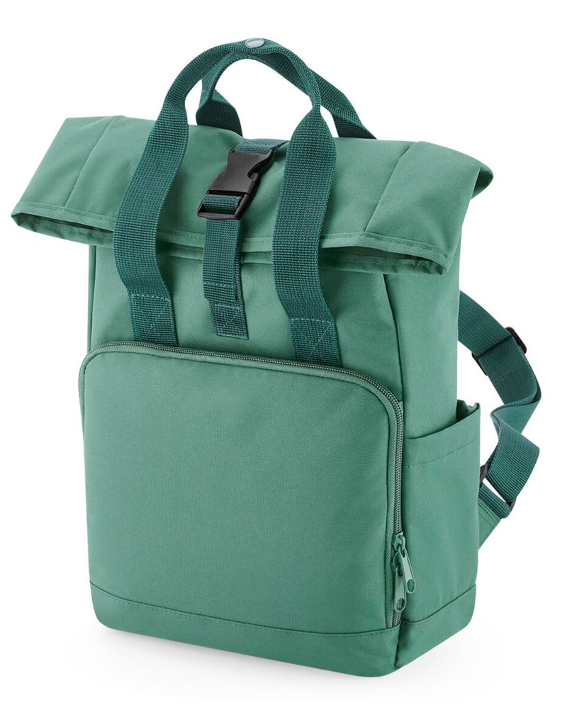 Bagbase Recycled Mini Twin Handle Roll-Top Backpack BG118S