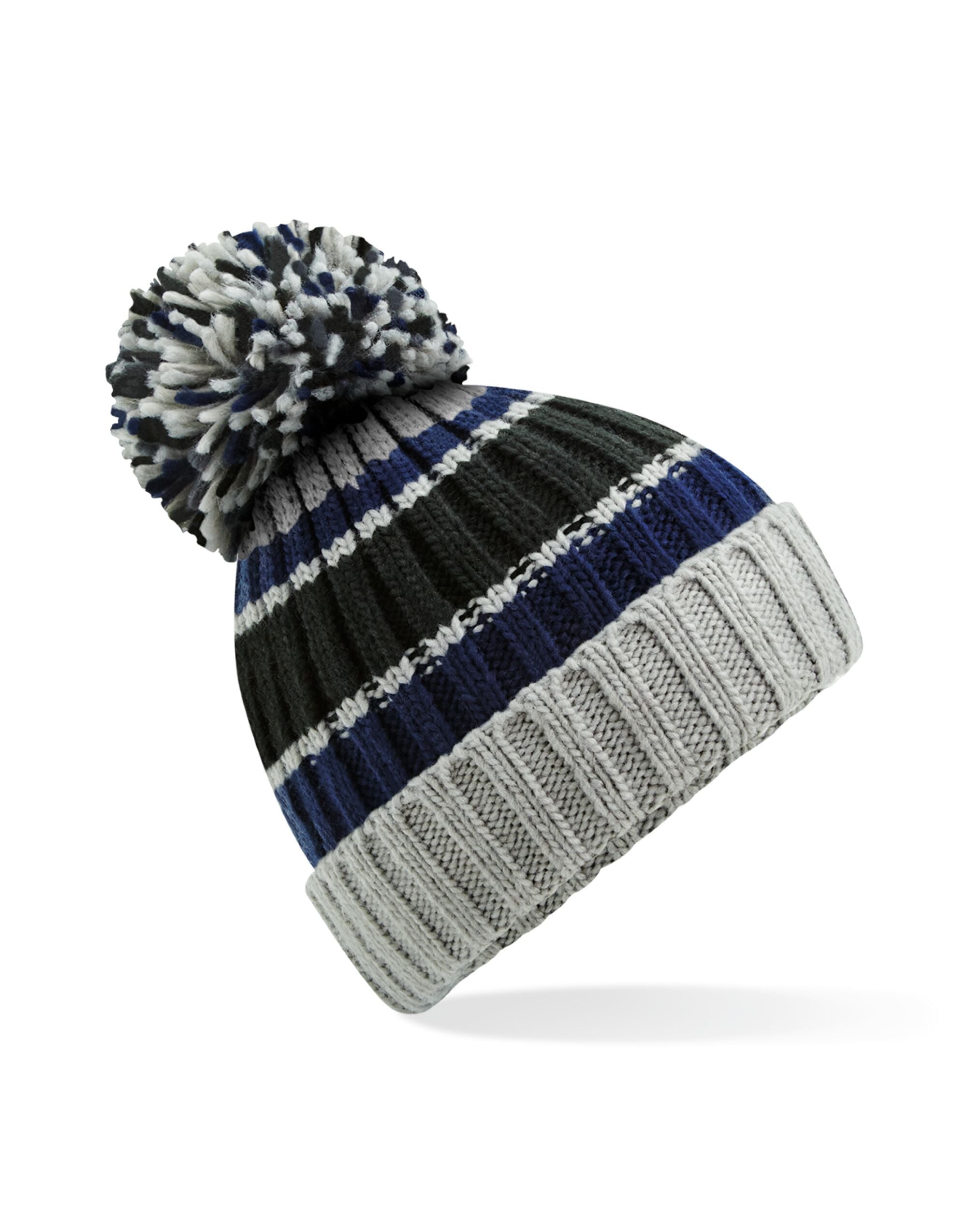 Beechfield  Hygge Striped Beanie B392