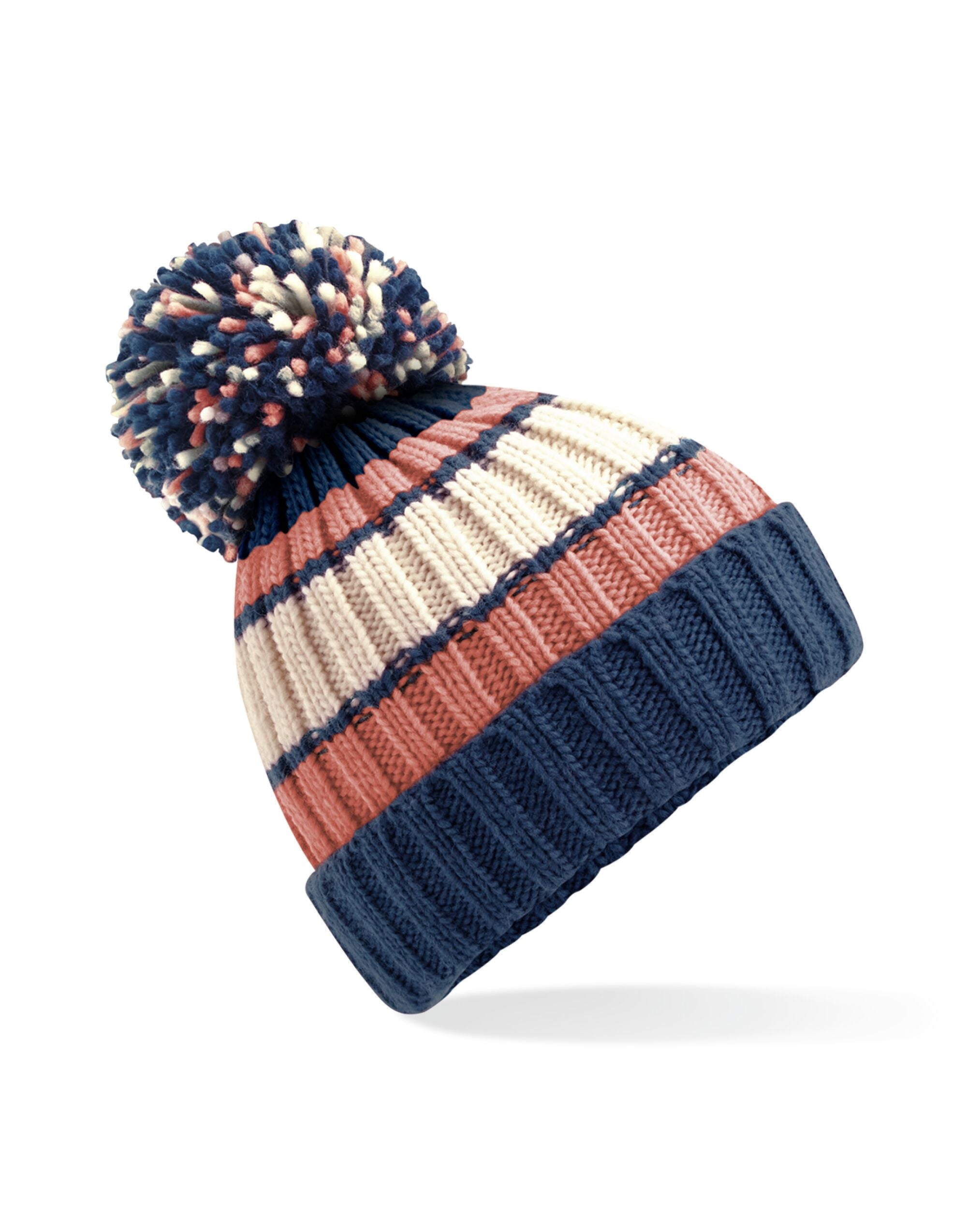 Beechfield  Hygge Striped Beanie B392