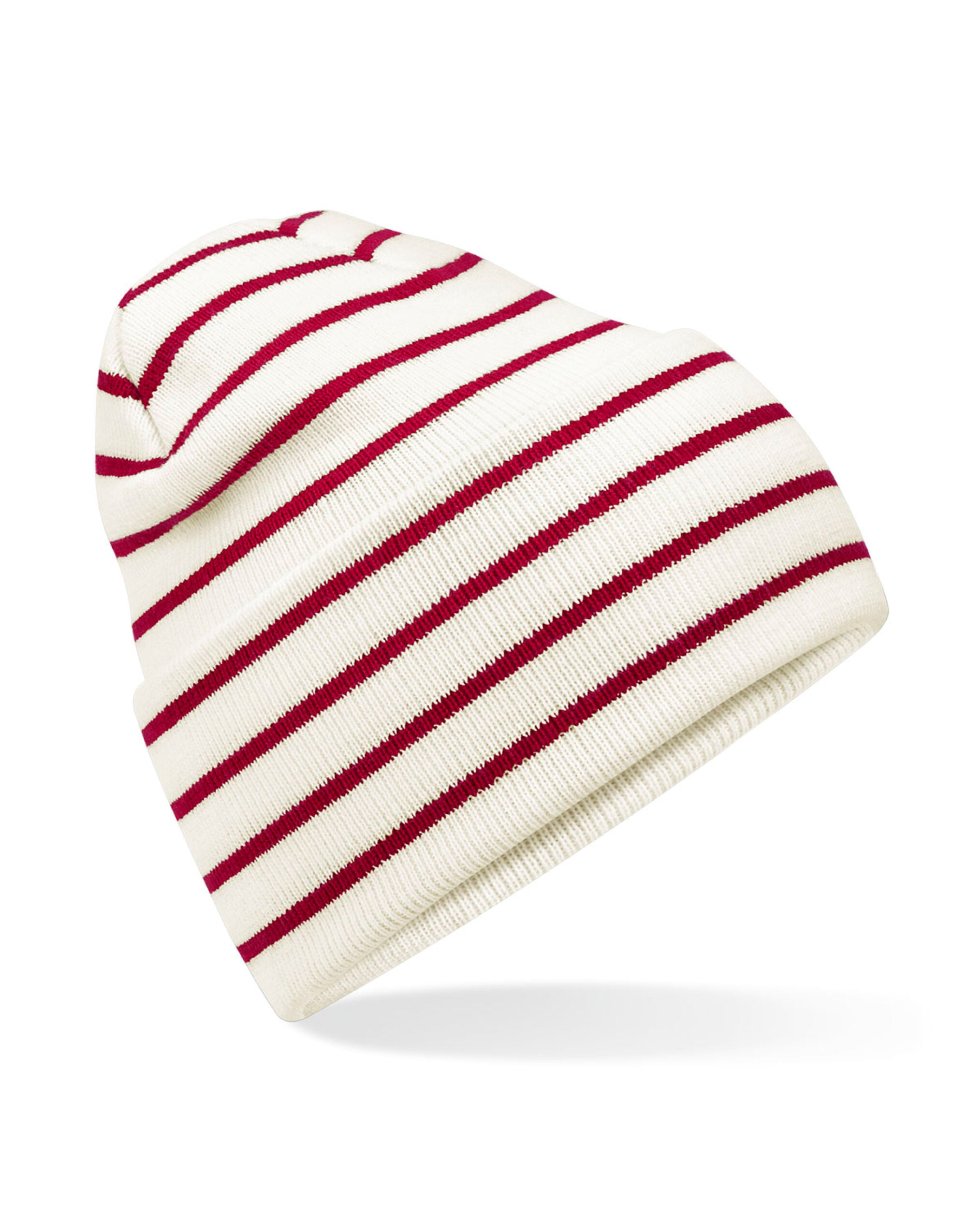 Beechfield  Original Deep Cuffed Striped Beanie B39R