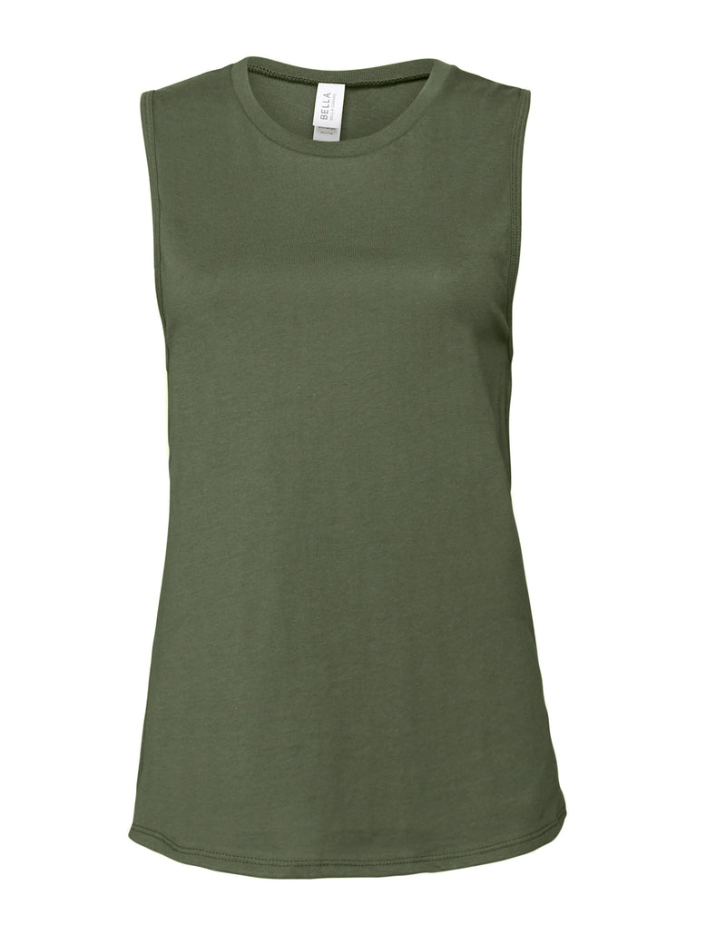 Bella Women's Jersey Muscle Tank BE6003