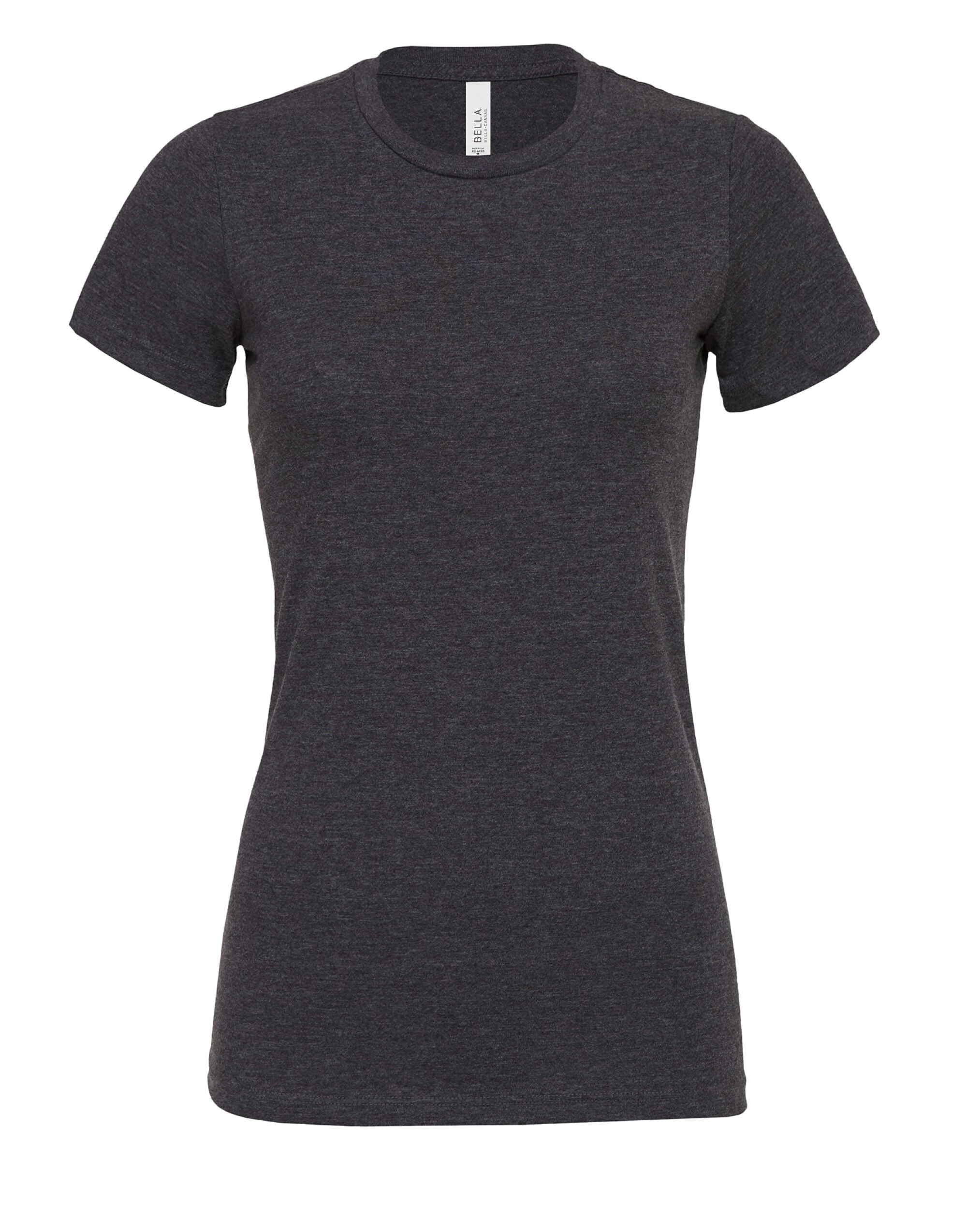Bella Women's Relaxed Heather Jersey Short Sleeve Tee BE6400CVC