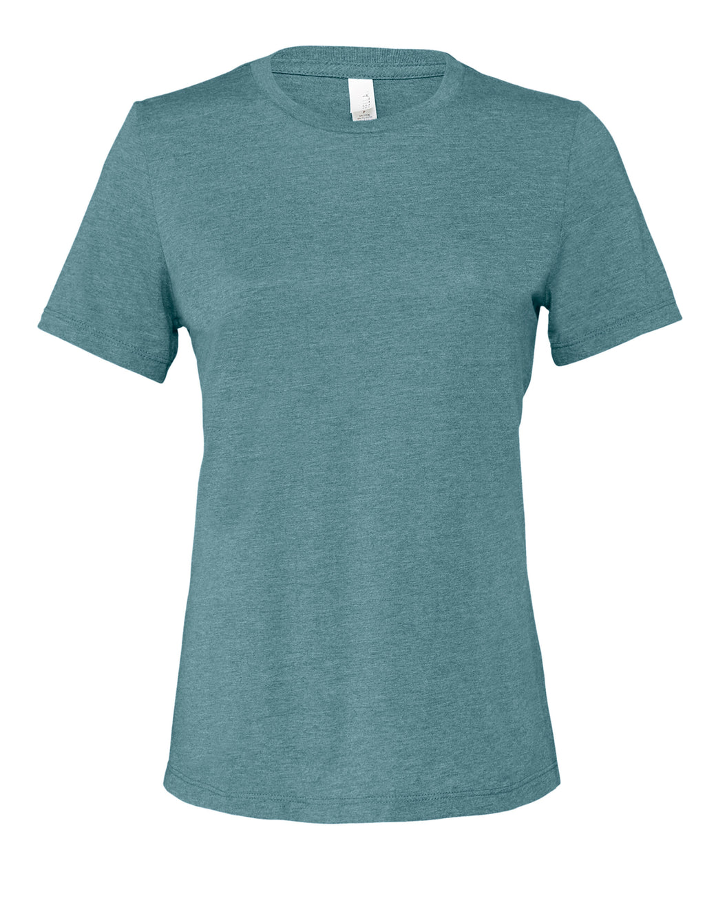Bella Women's Relaxed Heather Jersey Short Sleeve Tee BE6400CVC