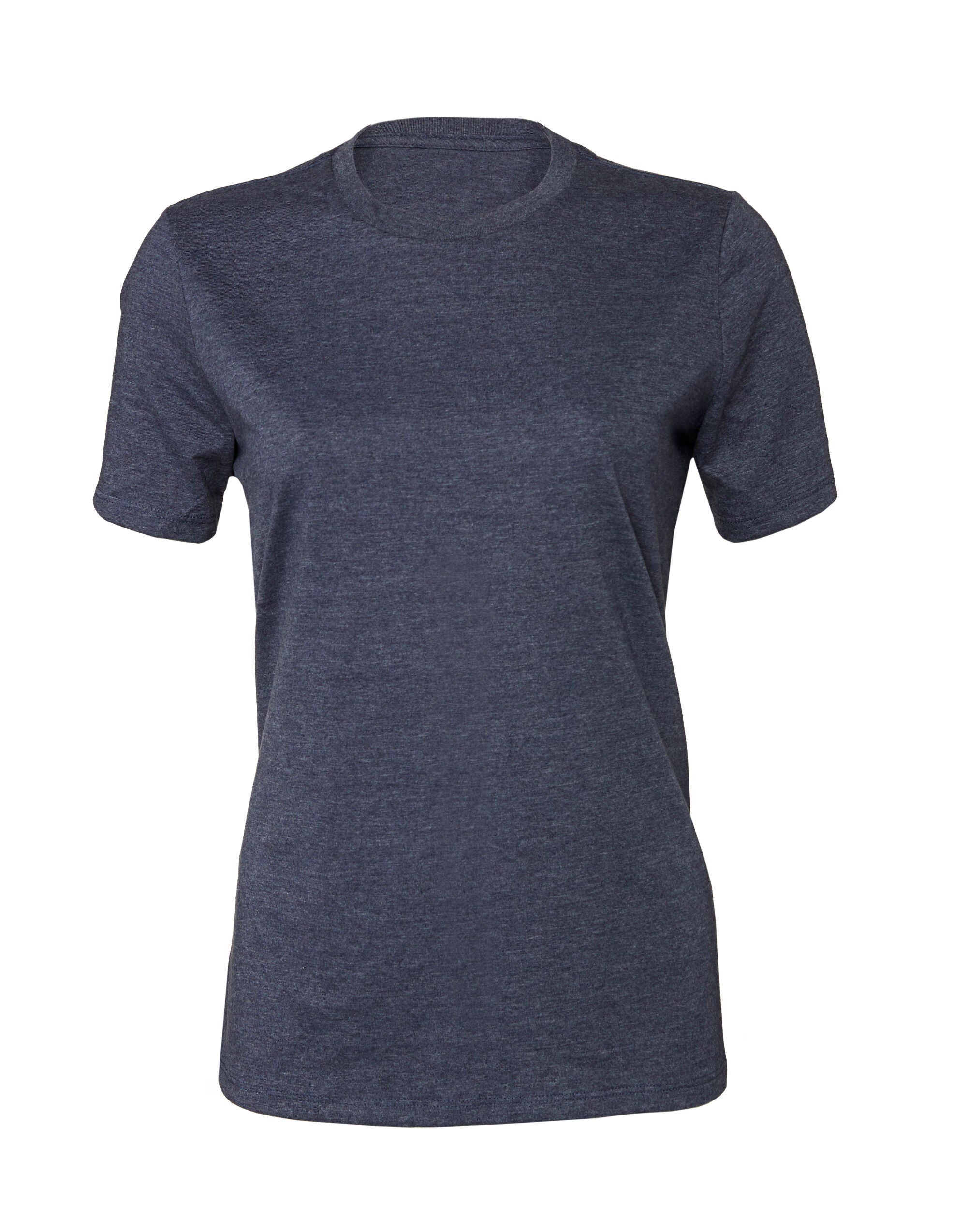 Bella Women's Relaxed Heather Jersey Short Sleeve Tee BE6400CVC