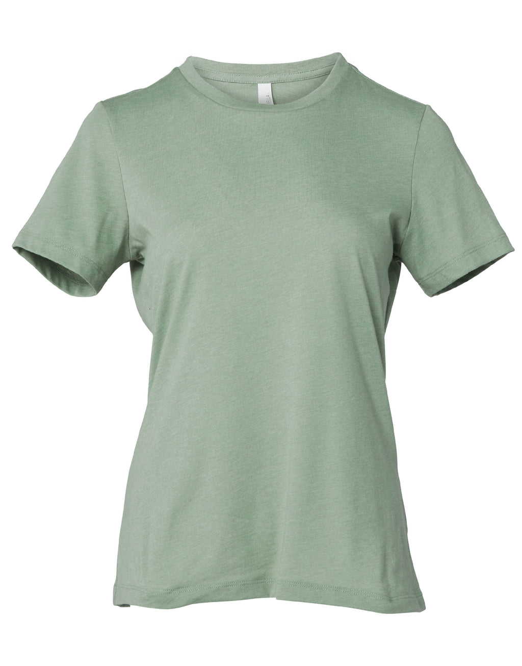 Bella Women's Relaxed Heather Jersey Short Sleeve Tee BE6400CVC
