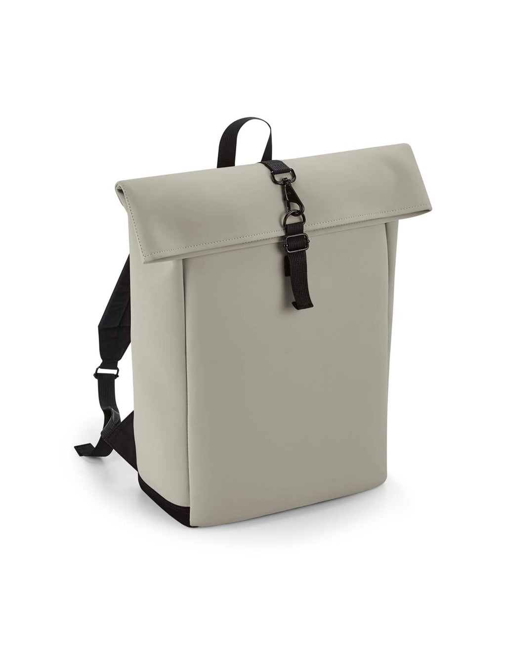 Bagbase Matte PU Roll-Top Backpack BG335
